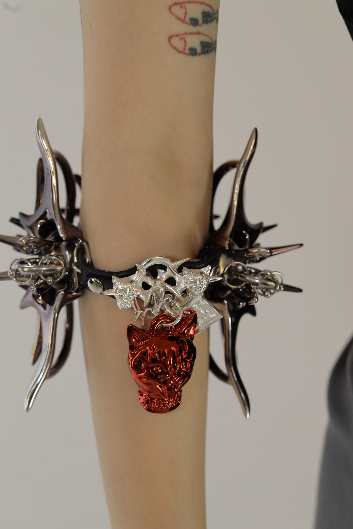 PUNK SLOGAN ARMBAND